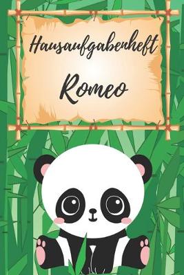 Book cover for Hausaufgabenheft Romeo