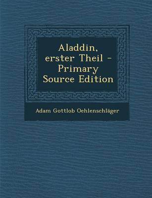 Book cover for Aladdin, Erster Theil