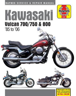 Book cover for Kawasaki Vulcan 700/750/800 1985-2006