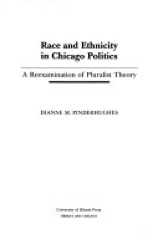 Cover of Race & Ethnicity in Chgo