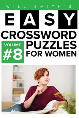 Book cover for Easy Crossword Puzzles For Women - Volume 8