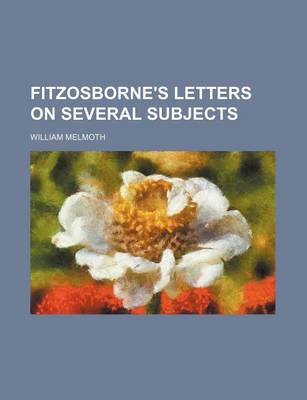 Book cover for Fitzosborne's Letters on Several Subjects