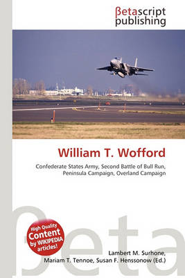 Cover of William T. Wofford