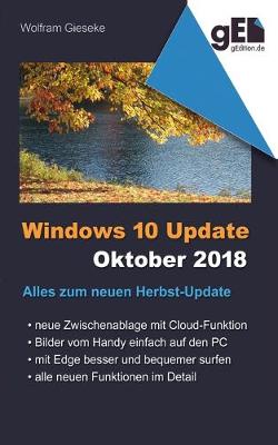 Book cover for Windows 10 Update - Oktober 2018