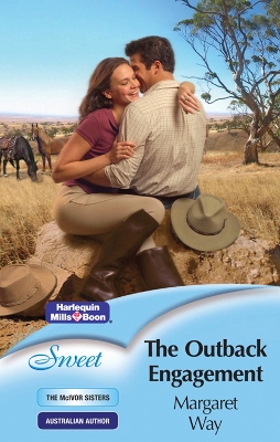 Book cover for The Outback Engagement