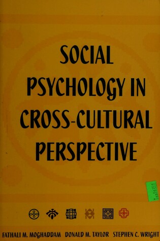 Cover of Social Psychology in Cross-cultural Perspective