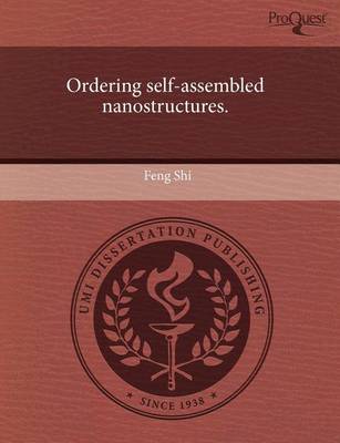 Book cover for Ordering Self-Assembled Nanostructures