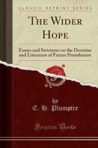 Cover of The Wider Hope