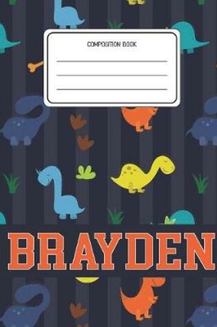 Cover of Composition Book Brayden