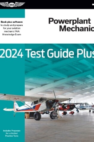 Cover of 2024 Powerplant Mechanic Test Guide Plus