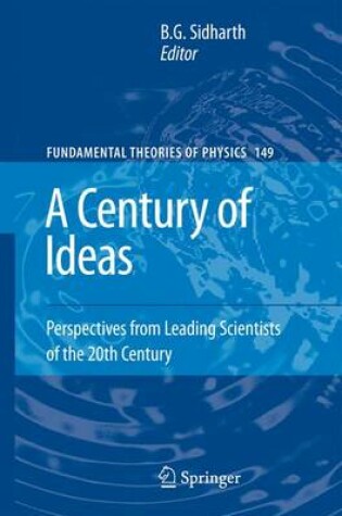 Cover of A Century of Ideas