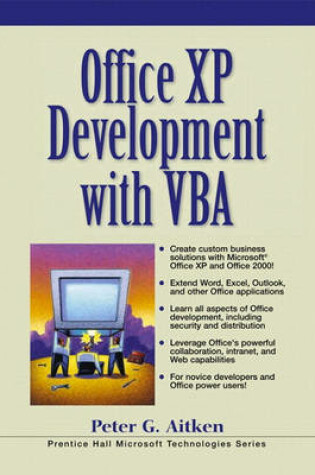 Cover of Office XP Development with VBA