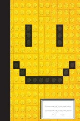 Cover of Lego emoji, Wide ruled composition book, notebook for School / Teacher / Student