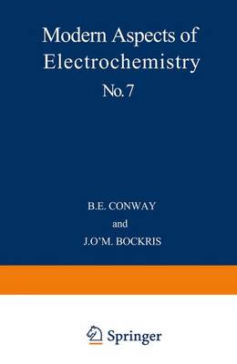 Book cover for Modern Aspects of Electrochemistry No. 7