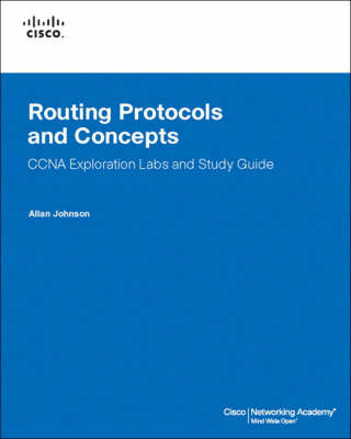 Book cover for Routing Protocols and Concepts, CCNA Exploration Labs and Study Guide