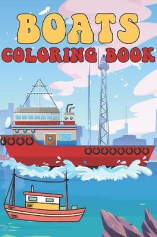 Cover of Boats Coloring Book