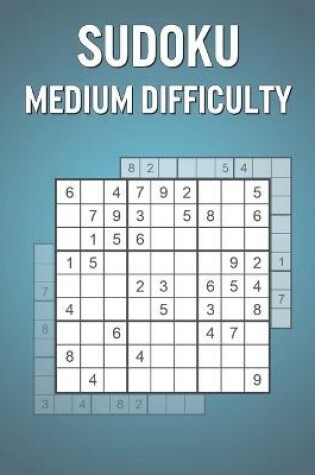 Cover of Sudoku Medium Difficulty