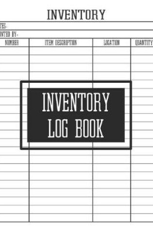 Cover of Inventory Log