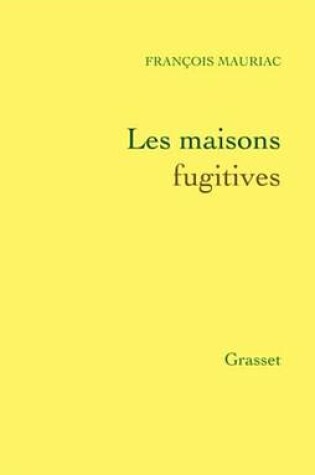 Cover of Les Maisons Fugitives