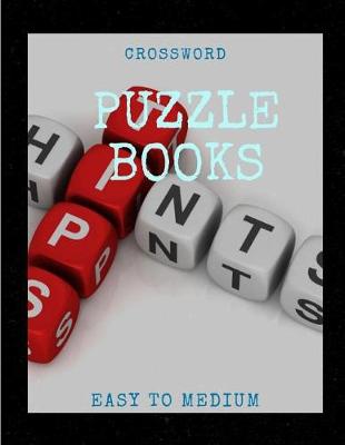 Book cover for Crossword Puzzle Books Easy To Medium