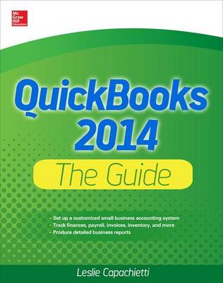 Book cover for QuickBooks 2014 the Guide