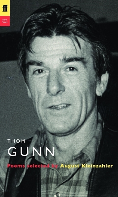 Book cover for Thom Gunn