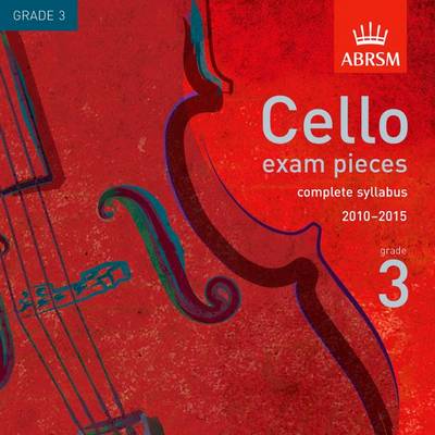 Book cover for Cello Exam Pieces 2010-2015 CD