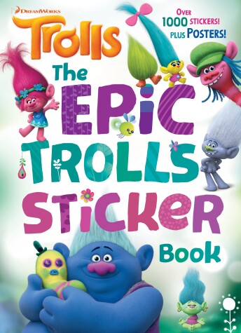 Book cover for The Epic Trolls Sticker Book (DreamWorks Trolls)