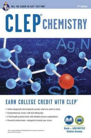 Cover of CLEP(R) Chemistry Book + Online