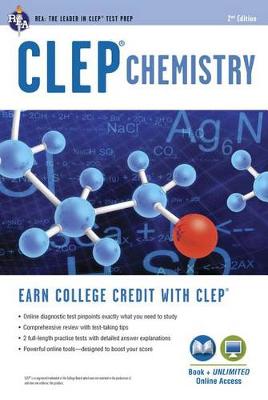 Cover of CLEP(R) Chemistry Book + Online