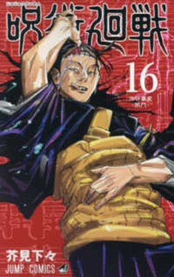 Book cover for Jujutsu Kaisen 16