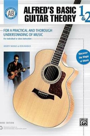 Cover of Alfred's Basic Guitar Theory, Books 1 & 2