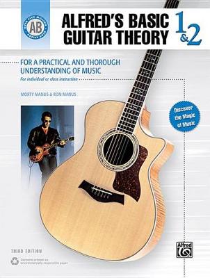 Book cover for Alfred's Basic Guitar Theory, Books 1 & 2