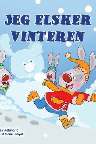 Cover of I Love Winter (Danish Children's Book)