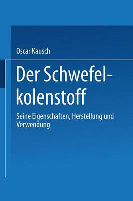 Book cover for Der Schwefelkohlenstoff