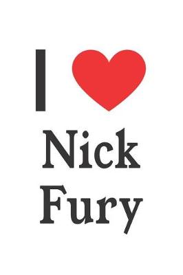 Book cover for I Love Nick Fury