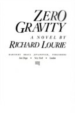 Cover of Zero Gravity