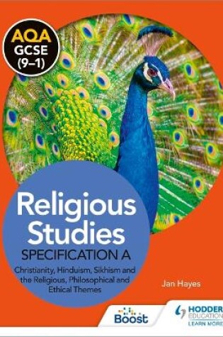 Cover of AQA GCSE (9-1) Religious Studies Specification A: Christianity, Hinduism, Sikhism and the Religious, Philosophical and Ethical Themes