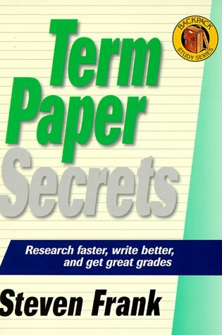 Cover of Term Paper Secrets