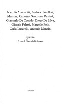 Book cover for Crimini