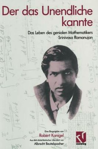 Cover of Der das Unendliche kannte