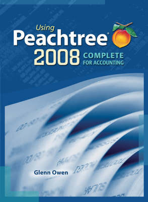Book cover for Using Peachtree Complete Accounting 2008