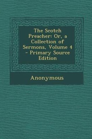 Cover of The Scotch Preacher