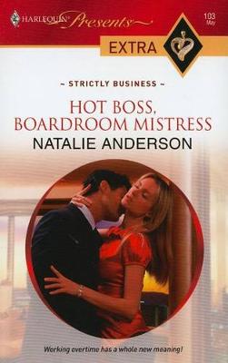 Book cover for Hot Boss, Boardroom Mistress