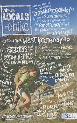 Book cover for Where Locals Hike in the West Kootenay