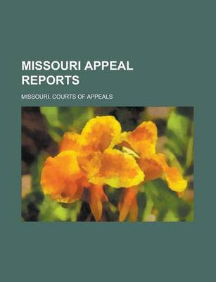 Book cover for Missouri Appeal Reports Volume 11