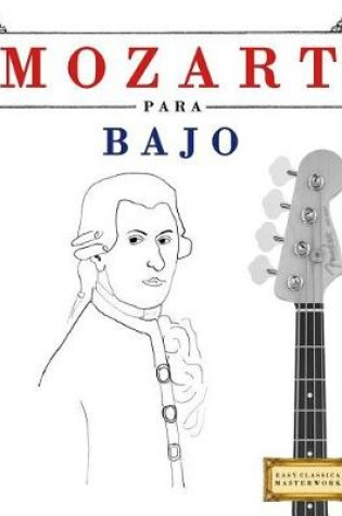 Cover of Mozart Para Bajo