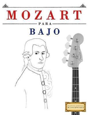 Book cover for Mozart Para Bajo