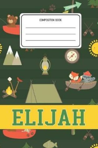 Cover of Composition Book Elijah