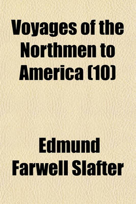 Book cover for Voyages of the Northmen to America (10)